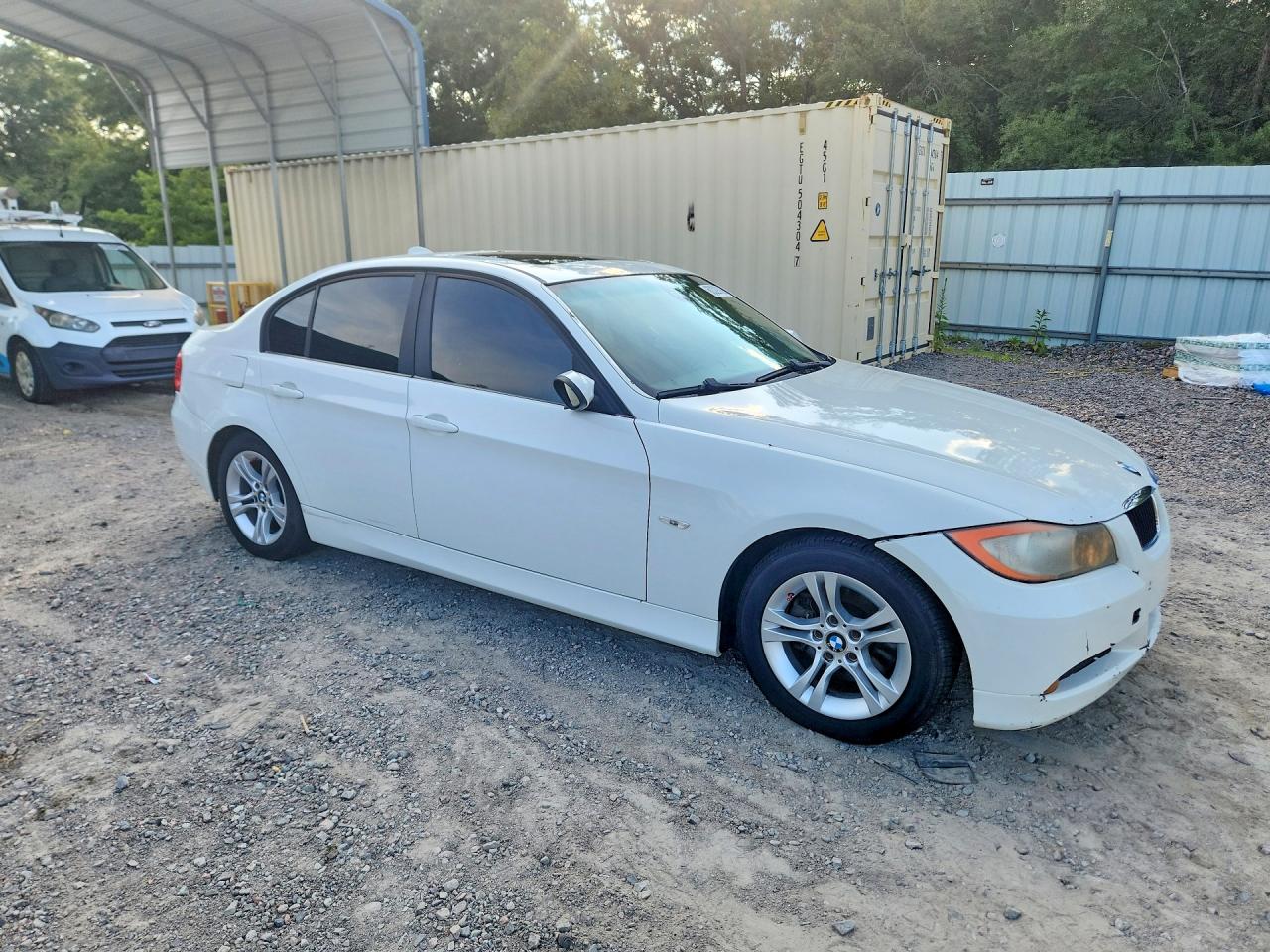 2008 Bmw 328 I Белый vin: WBAVA33588P141846
