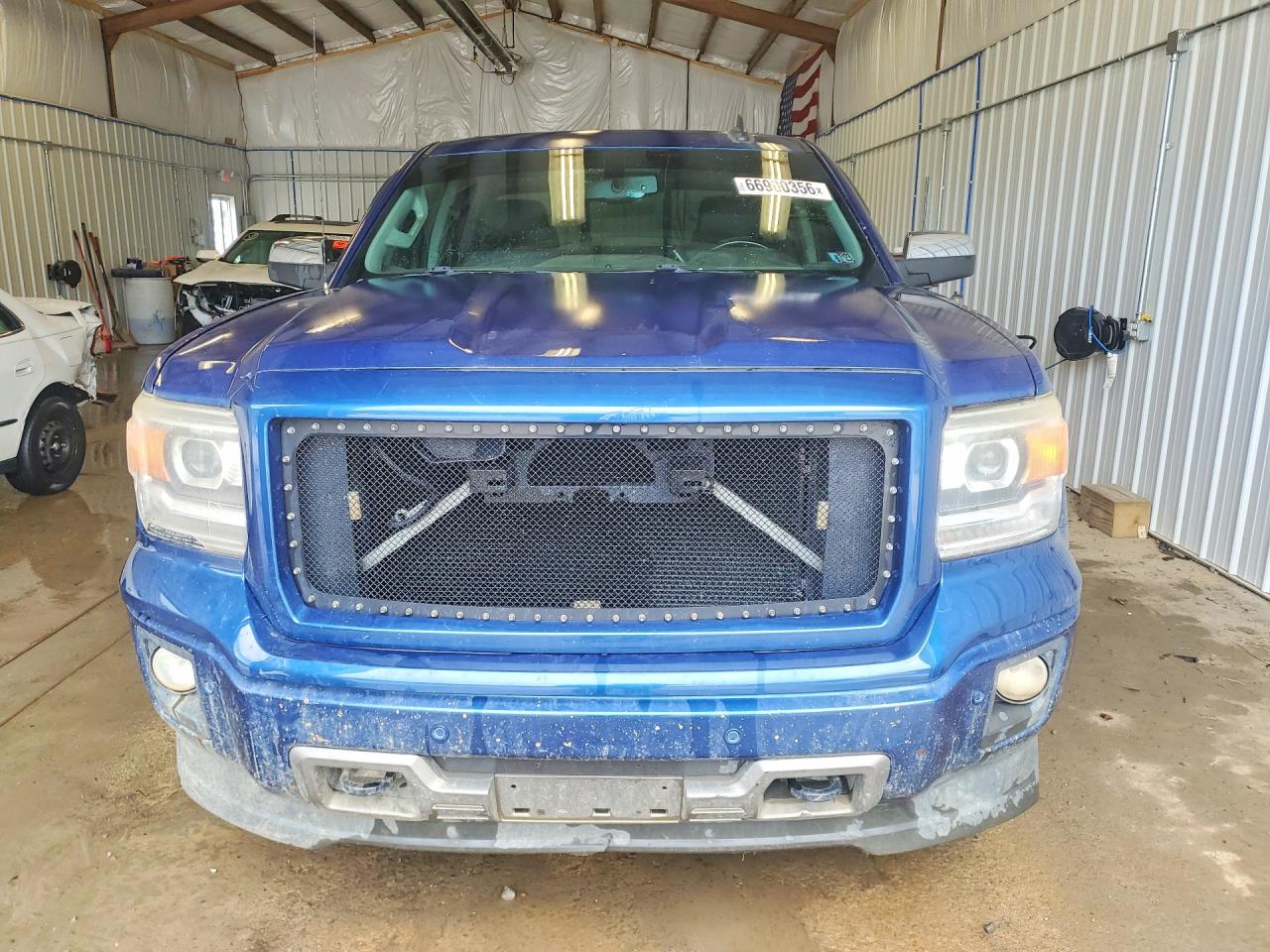 2015 Gmc Sierra K1500 Slt Blue vin: 1GTV2VEC8FZ332367