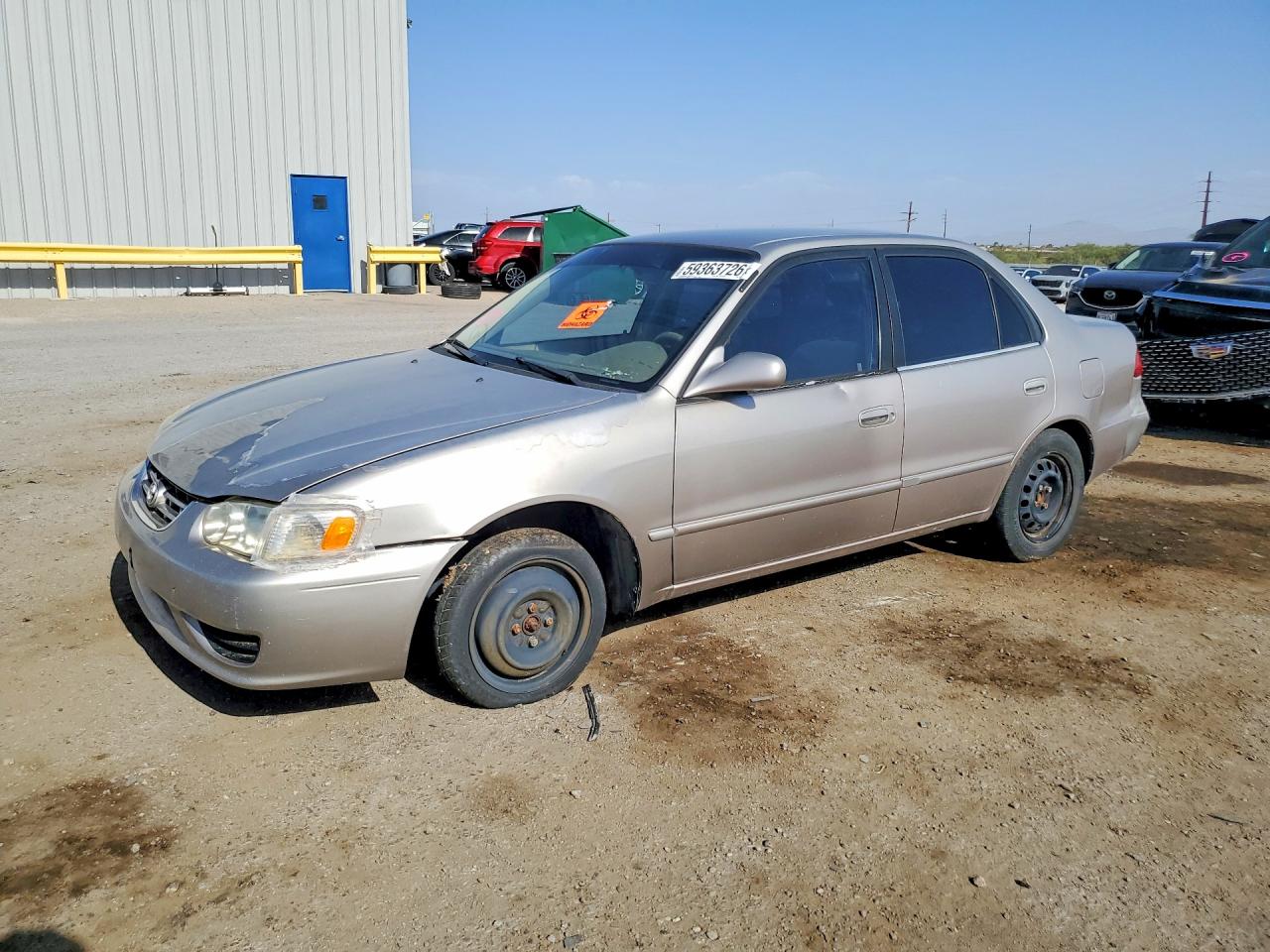 2001 Toyota Corolla Ce Серебряный vin: 1NXBR12E71Z423287