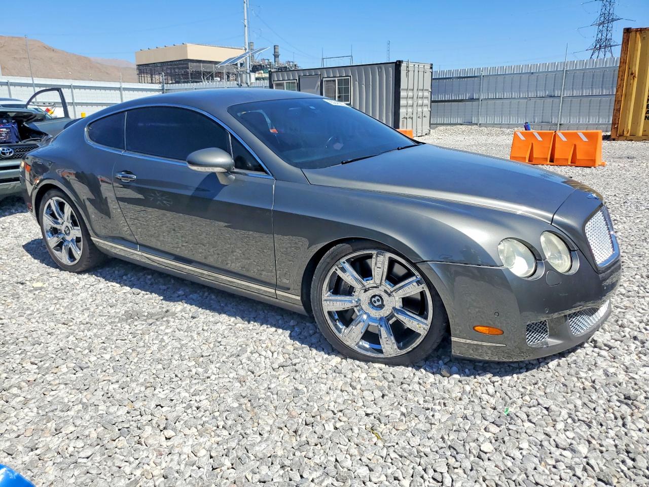 2008 Bentley Continental Gt Серебряный vin: SCBCR73W28C055395