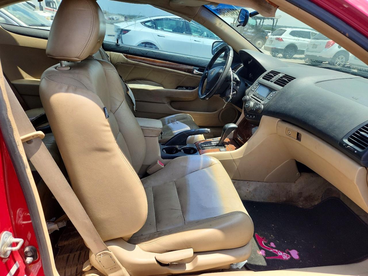 2006 Honda Accord Ex Red vin: 1HGCM72646A024429