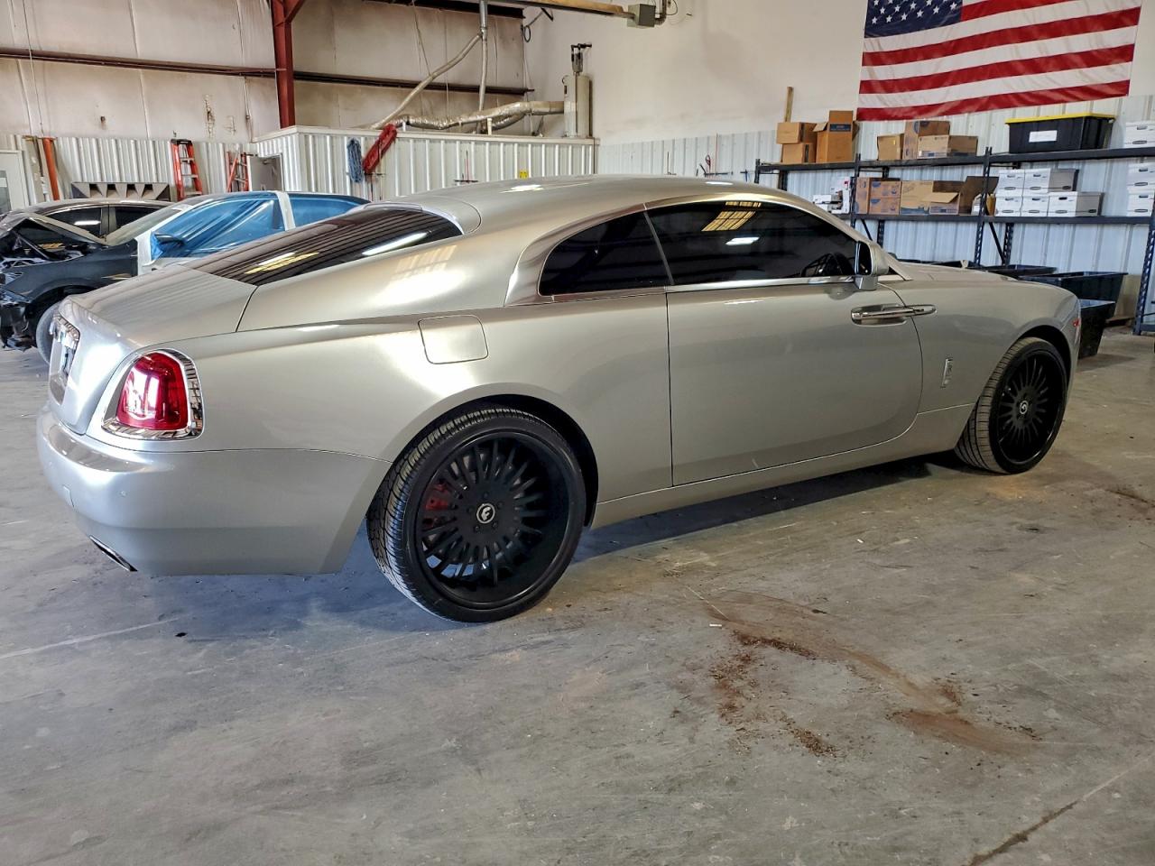 2014 Rolls-royce Wraith Silver vin: SCA665C57EUX84259