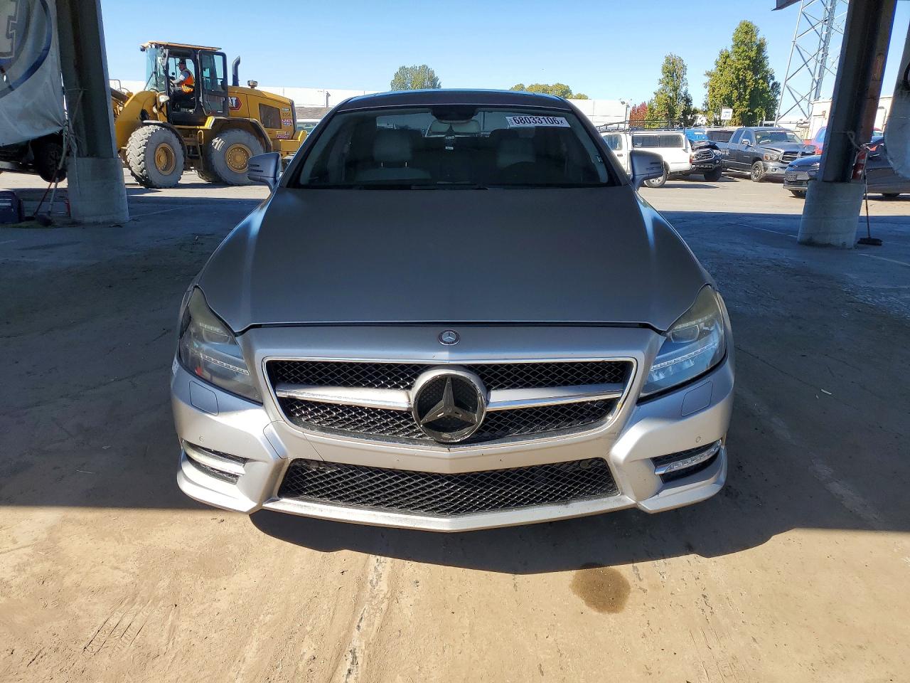 2013 Mercedes-benz Cls 550 Silver vin: WDDLJ7DB7DA069885