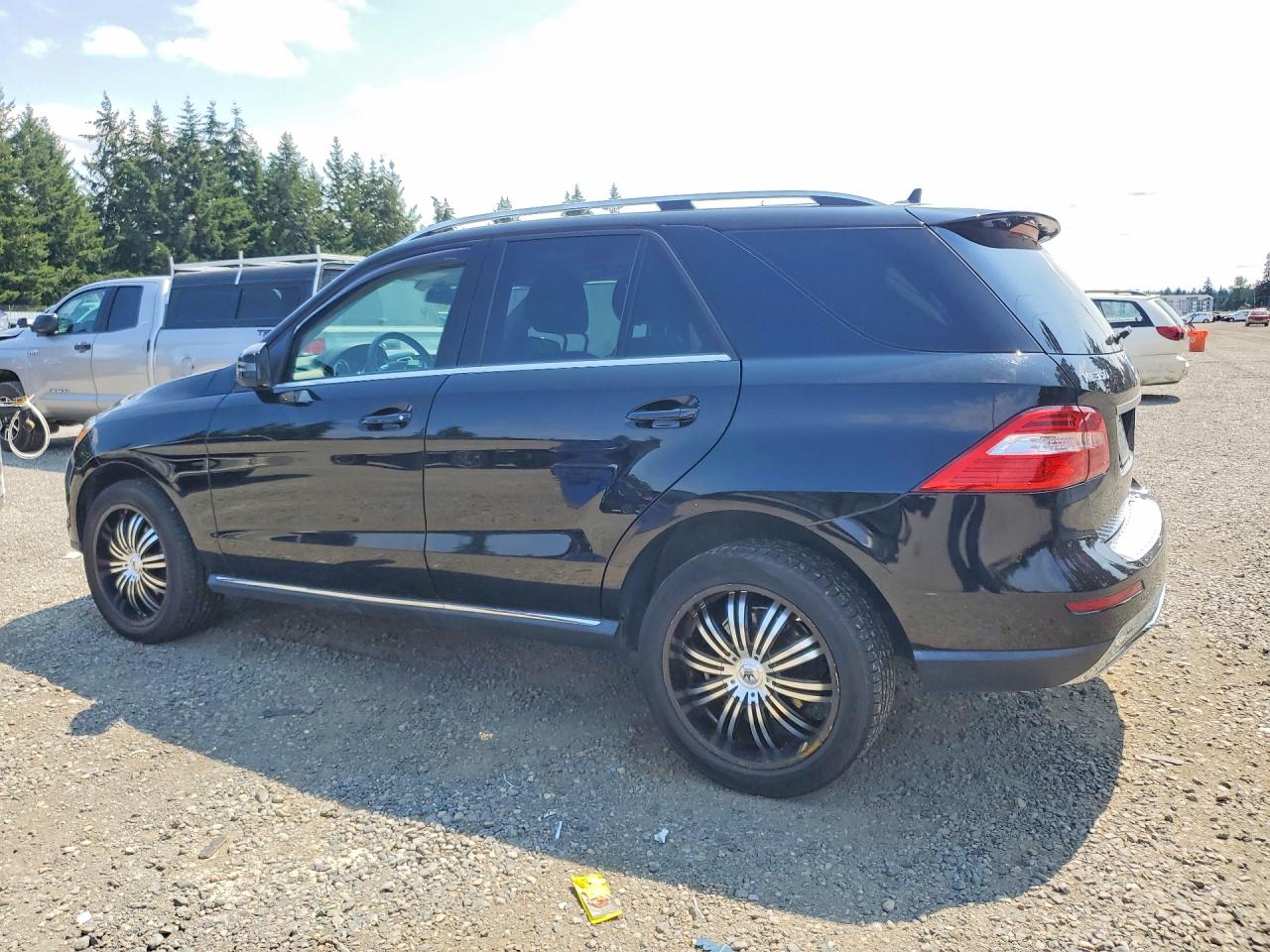 2013 Mercedes-benz Ml 350 4matic Black vin: 4JGDA5HB5DA130532