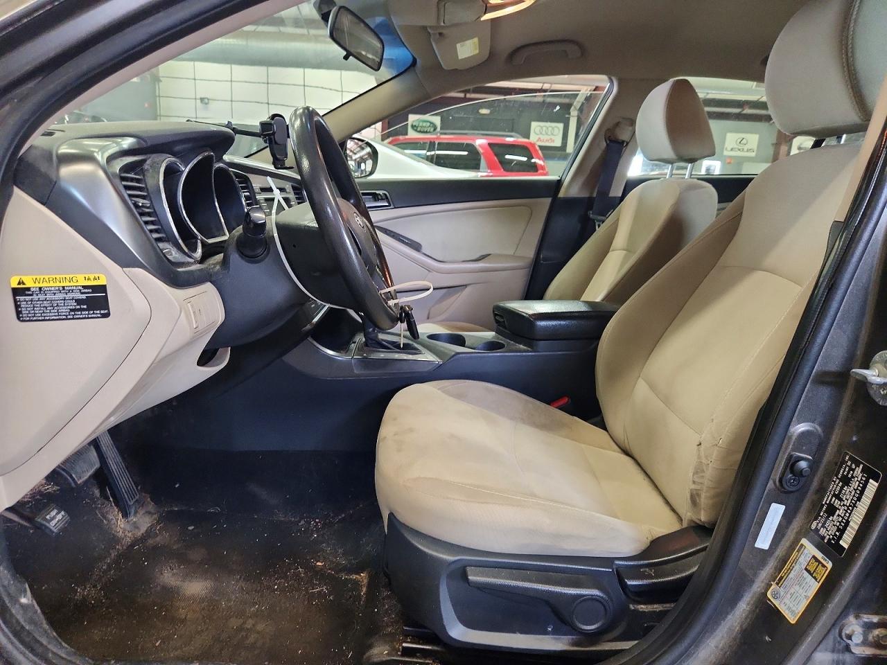 2013 Kia Optima Lx Gray vin: 5XXGM4A7XDG094561