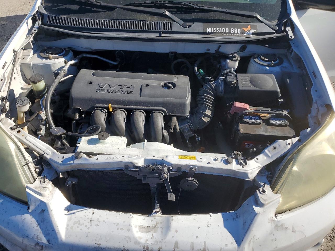 2005 Toyota Matrix Xr Белый vin: 2T1KR32E65C464464