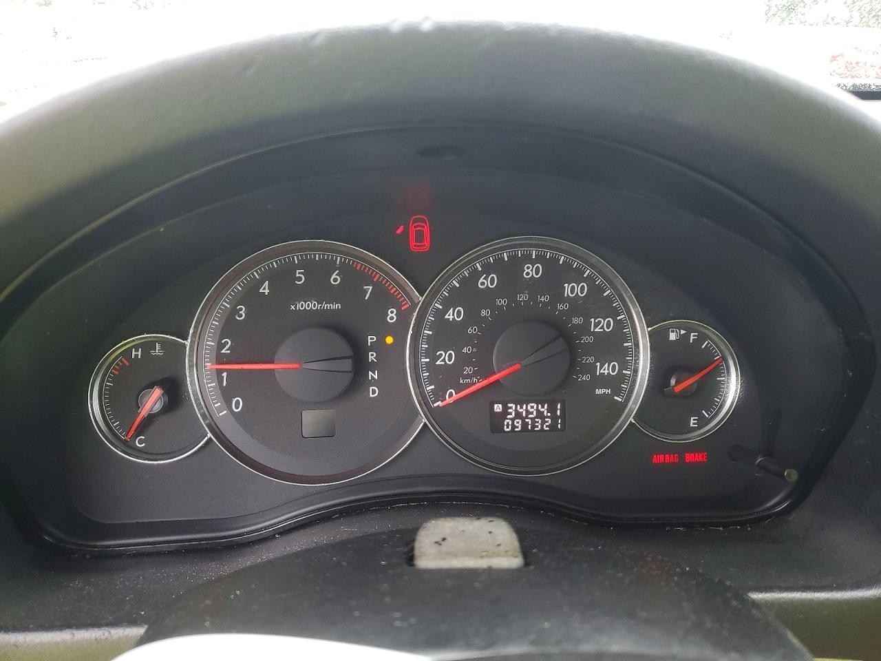 2008 Subaru Outback 2.5i White vin: 4S4BP61C387364721