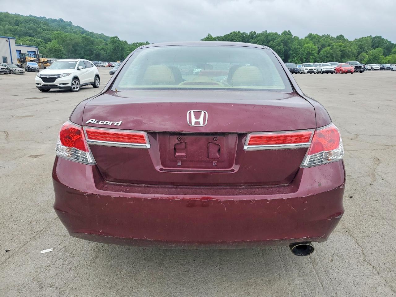 2012 Honda Accord Ex Maroon vin: 1HGCP2F77CA056574