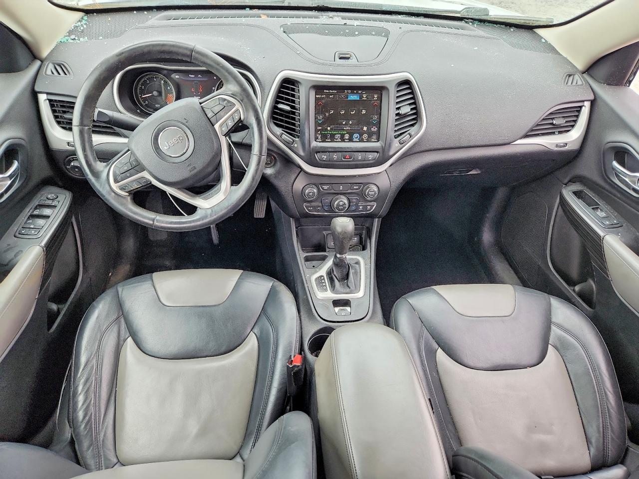2014 Jeep Cherokee Limited Белый vin: 1C4PJLDS3EW115236