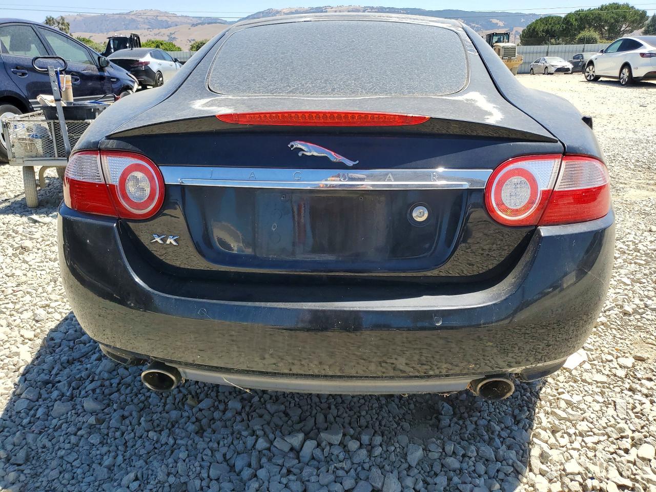 2007 Jaguar Xk Черный vin: SAJDA43B775B00178
