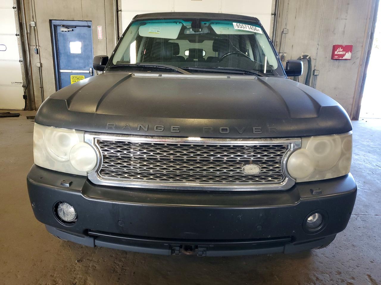 2007 Land Rover Range Rover Supercharged Черный vin: SALMF13427A241334