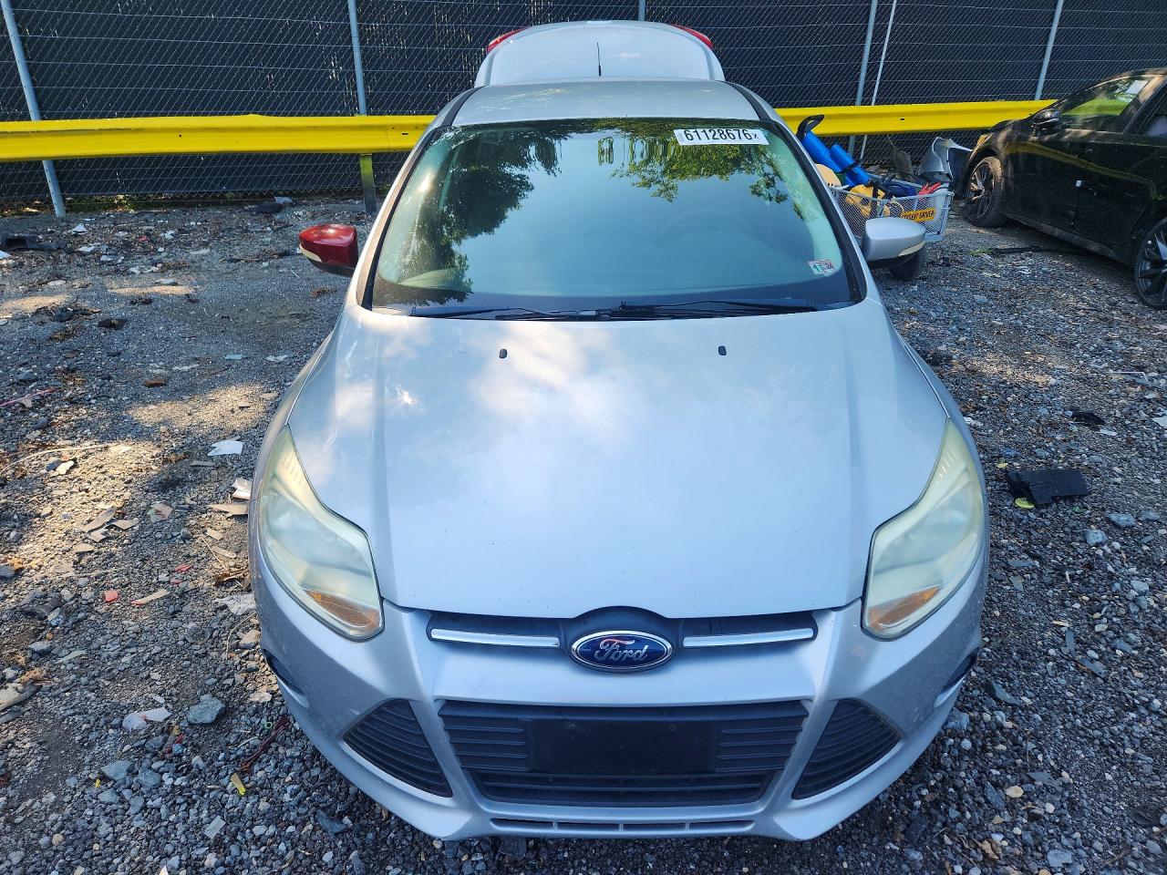 2014 Ford Focus Se Gray vin: 1FADP3F20EL259817