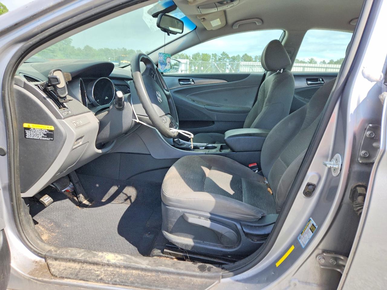 2014 Hyundai Sonata Hybrid Gray vin: KMHEC4A45EA116474