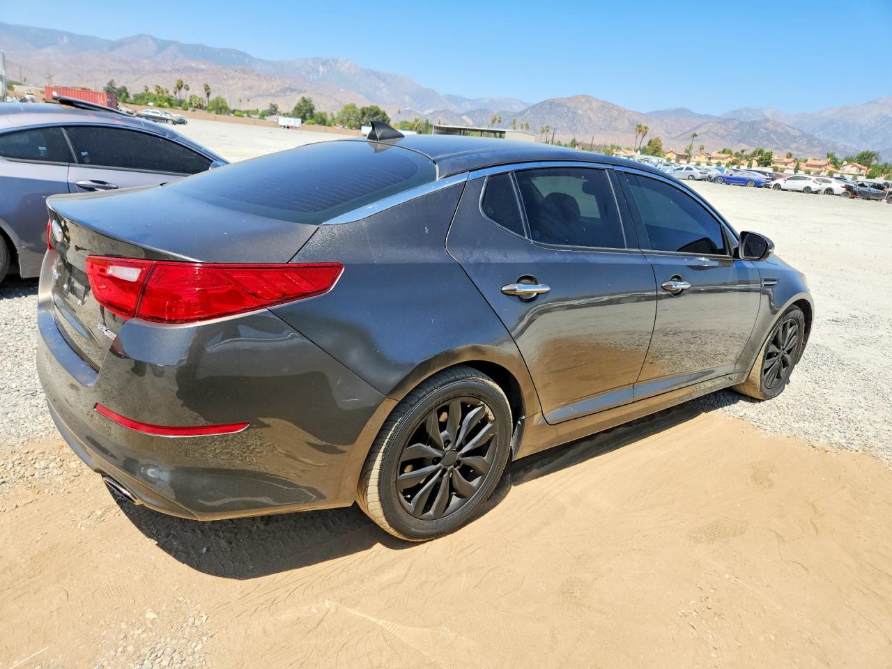 2014 Kia Optima Ex Brown vin: 5XXGN4A79EG264522