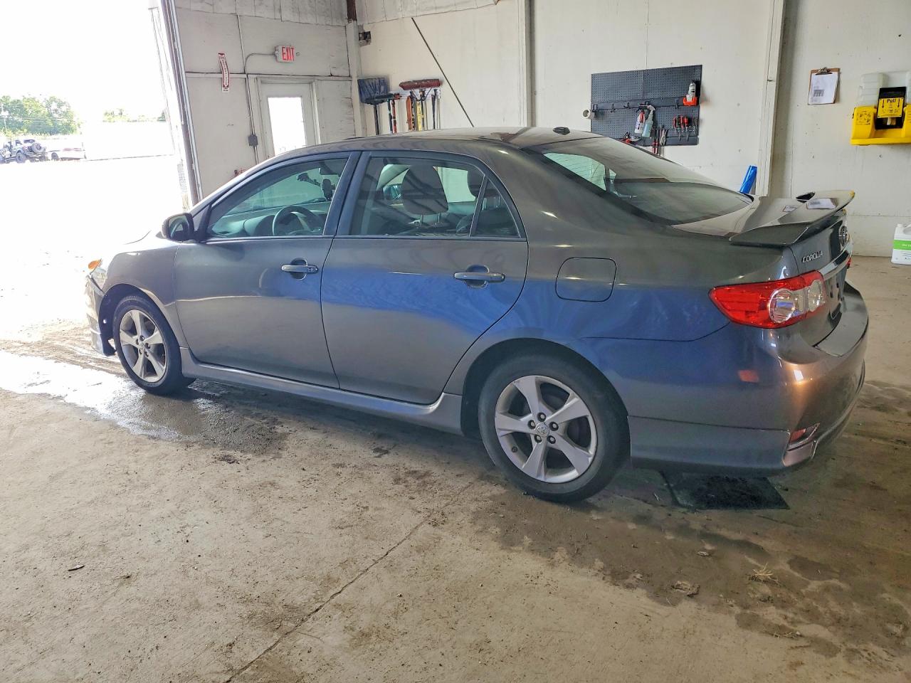 2011 Toyota Corolla S Gray vin: 2T1BU4EE2BC698239
