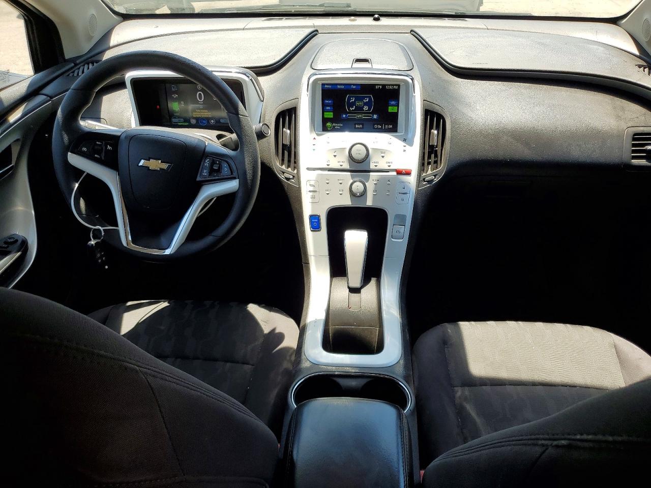 2013 Chevrolet Volt Black vin: 1G1RE6E45DU120097