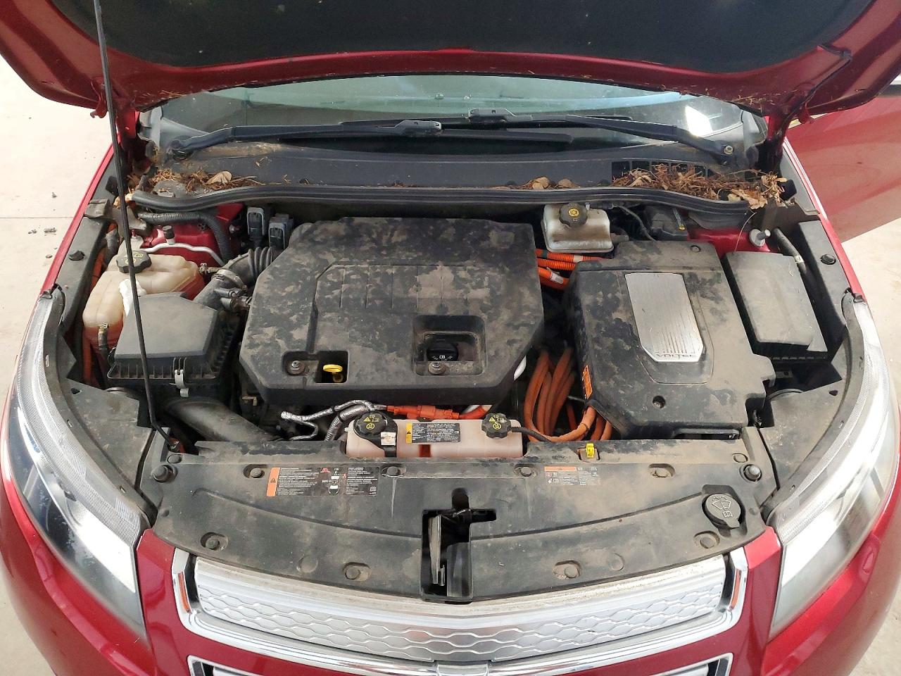 2012 Chevrolet Volt Красный vin: 1G1RD6E45CU110767
