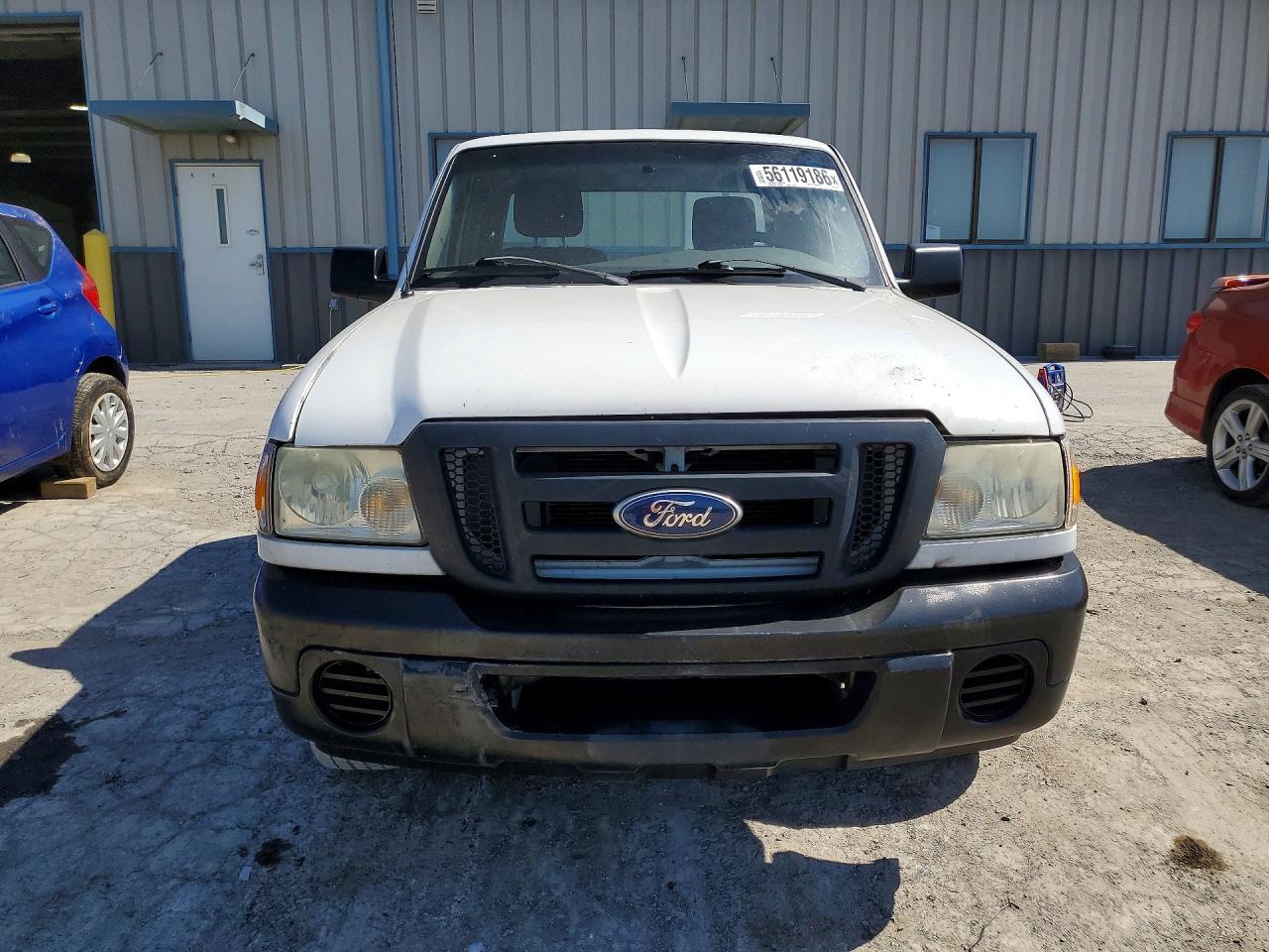 2011 Ford Ranger Super Cab White vin: 1FTKR1ED3BPA58792