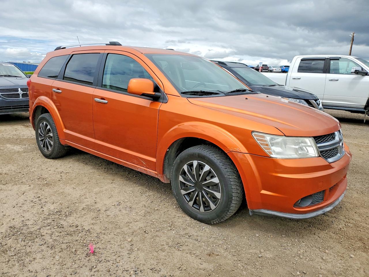2011 Dodge Journey R/t Orange vin: 3D4PH6FG7BT518971