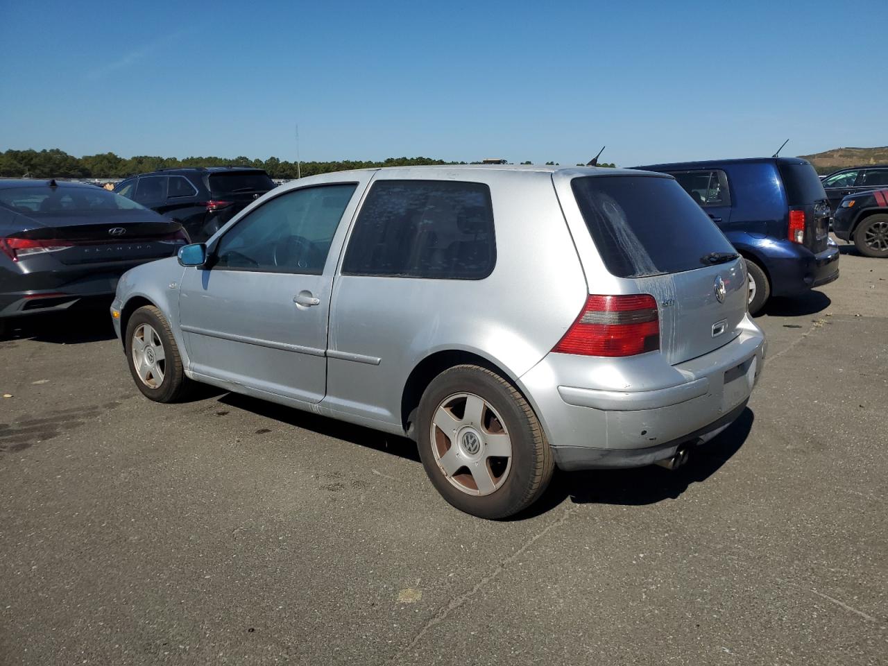 2001 Volkswagen Gti Gls Silver vin: 9BWDD61J614035724
