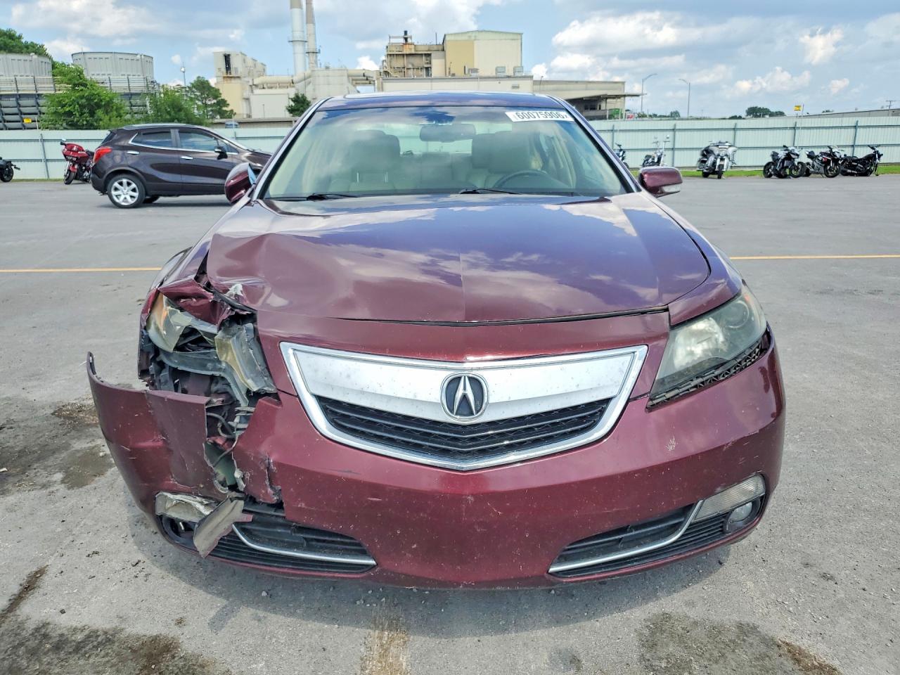 2012 Acura Tl Maroon vin: 19UUA8F51CA029295