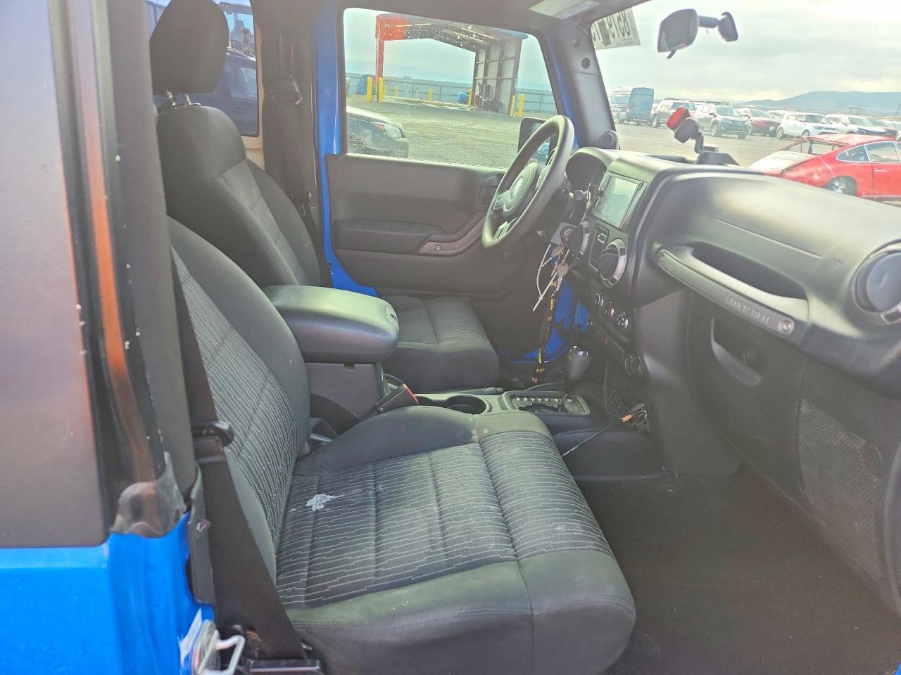2011 Jeep Wrangler Sport Blue vin: 1J4AA2D13BL548926