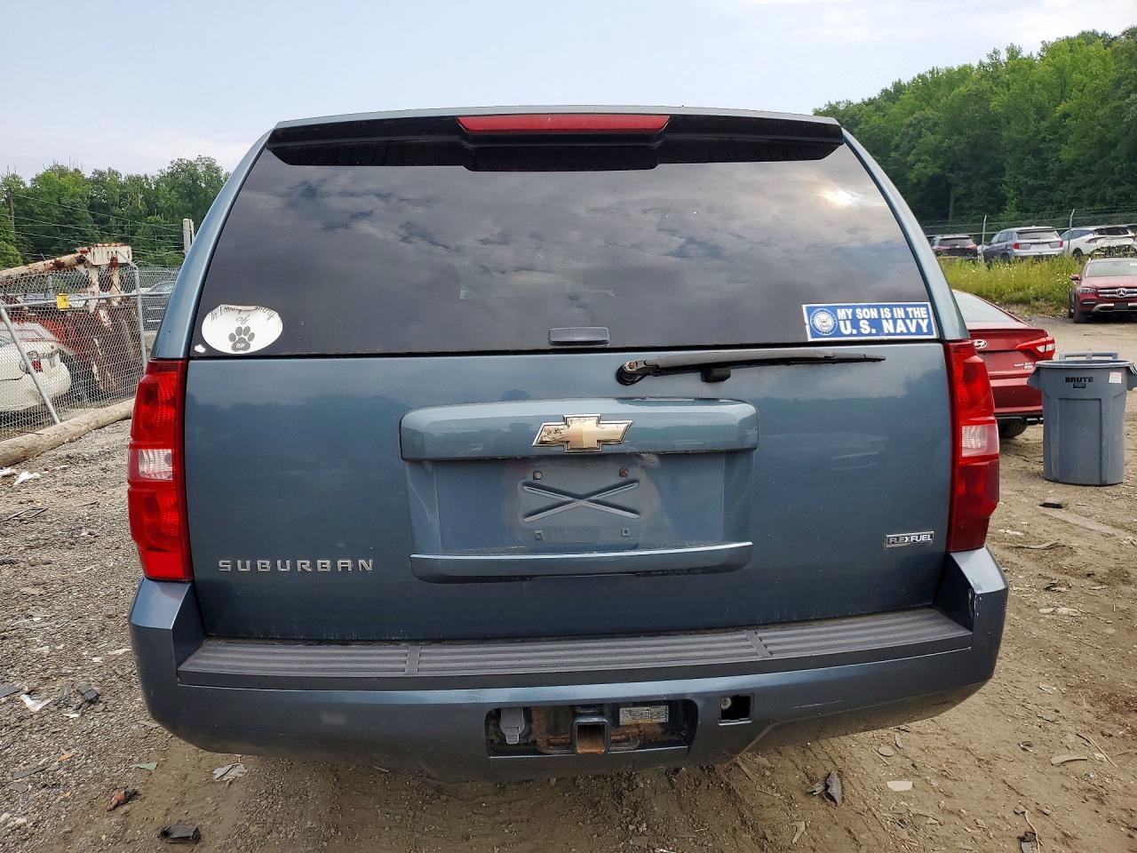 2008 Chevrolet Suburban K1500 Ls Blue vin: 1GNFK163X8J246000