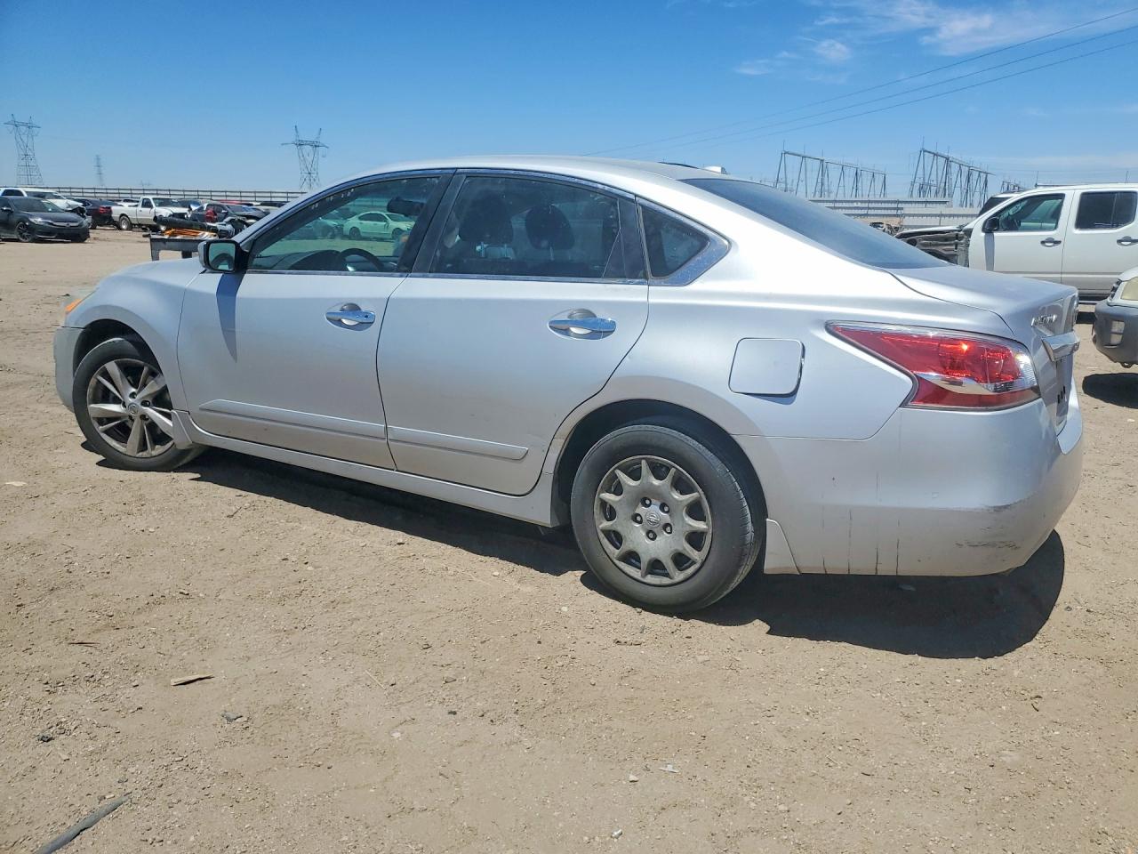 2014 Nissan Altima 2.5 Silver vin: 1N4AL3APXEN226636