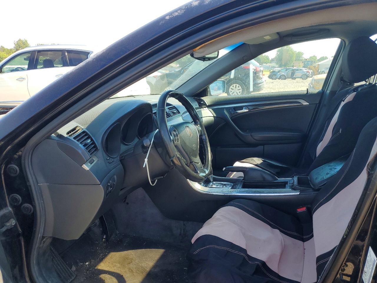 2008 Acura Tl Black vin: 19UUA66298A037081