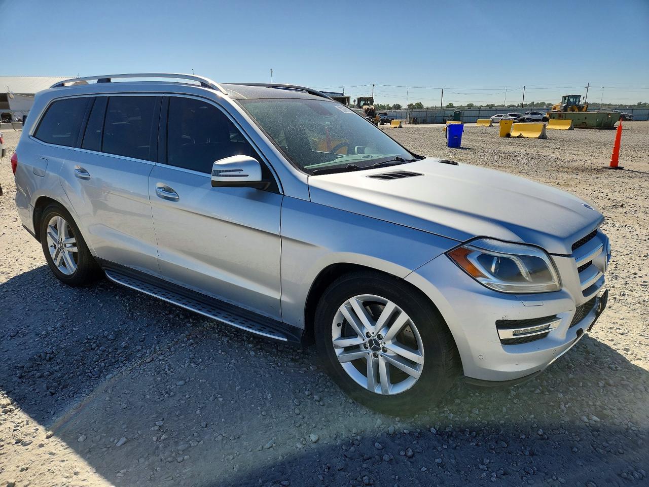 2013 Mercedes-benz Gl 450 4matic Silver vin: 4JGDF7CE7DA199432
