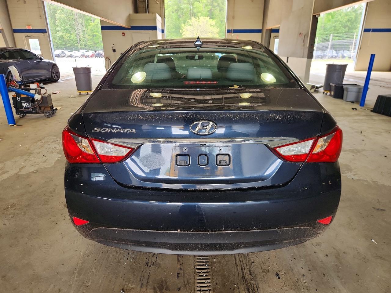 2014 Hyundai Sonata Gls Gray vin: 5NPEB4AC7EH881631