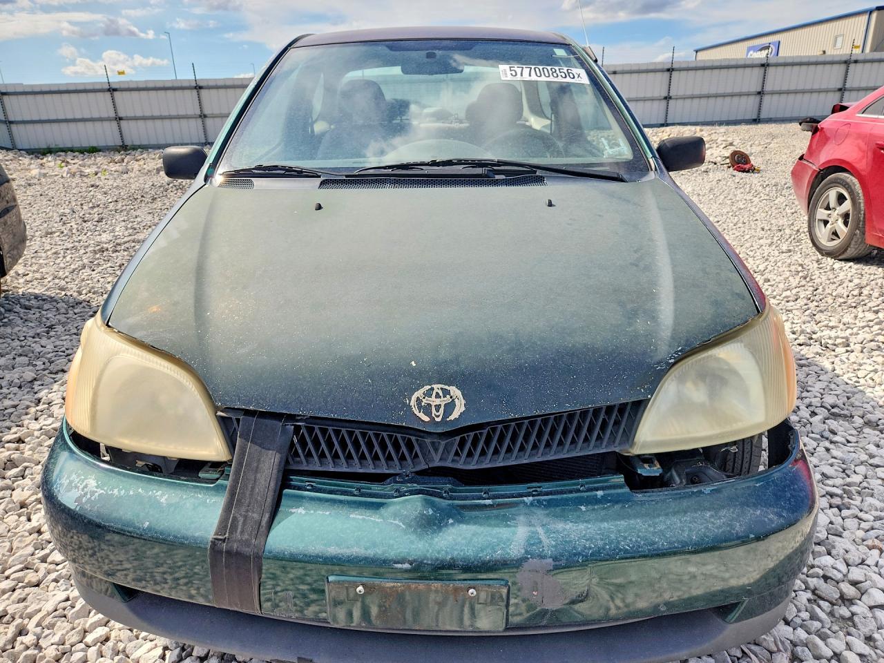 2001 Toyota Echo Base Green vin: JTDAT123510189965
