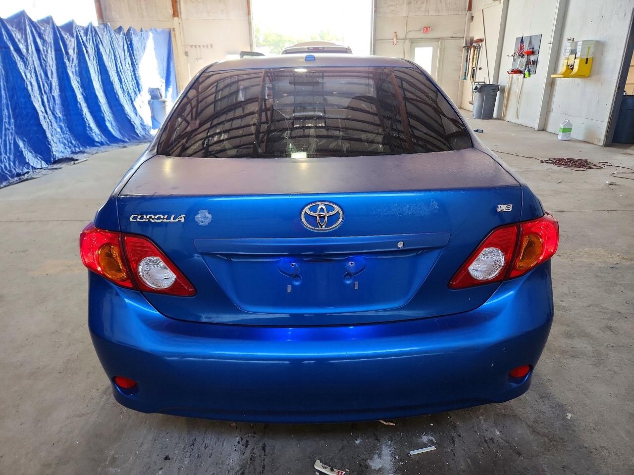 2009 Toyota Corolla Le Blue vin: JTDBL40E39J031687