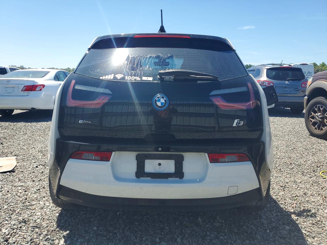 2015 Bmw I3 Bev White vin: WBY1Z2C59FV555326