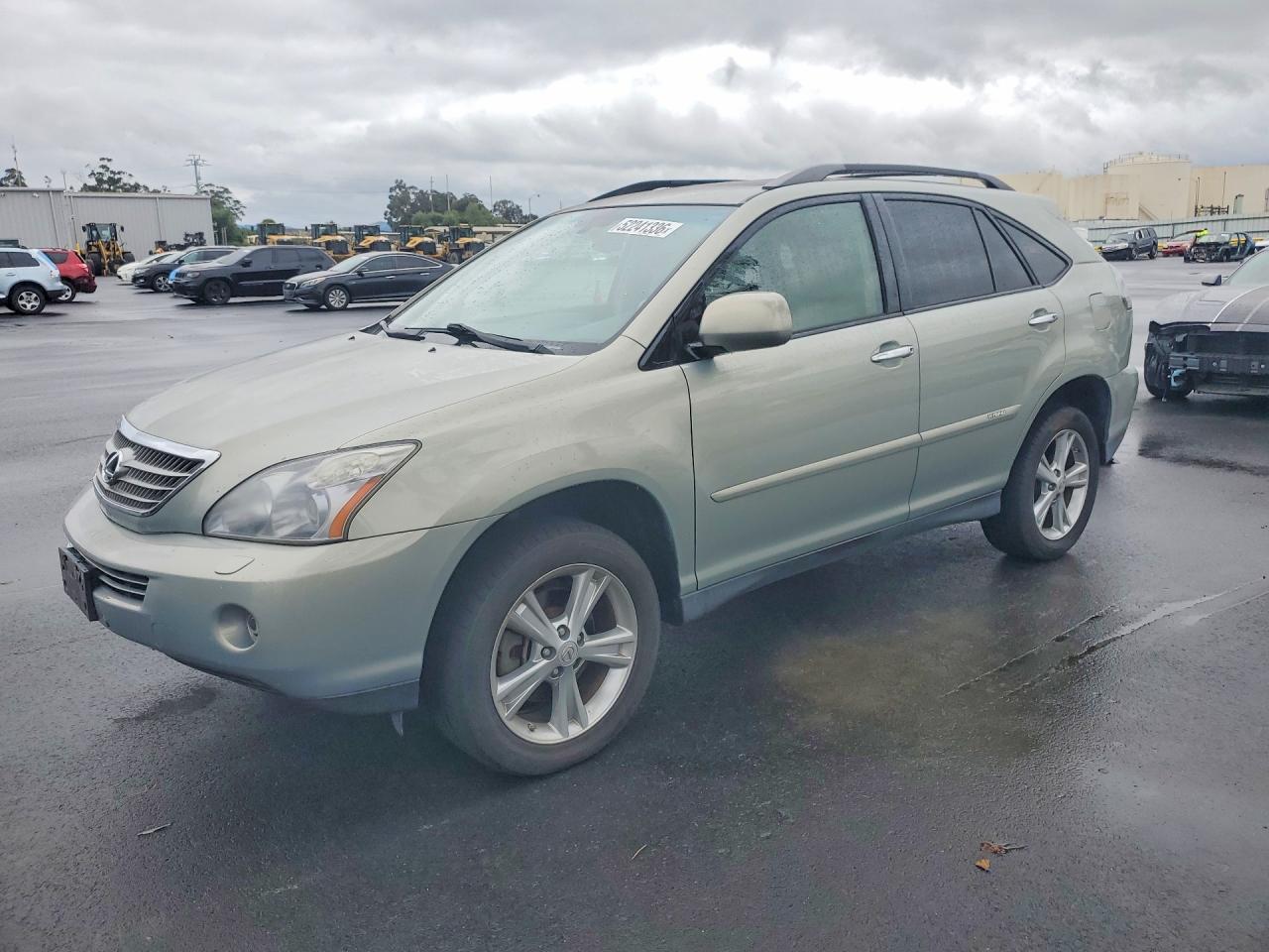 2008 Lexus Rx 400h Green vin: JTJHW31U682059409