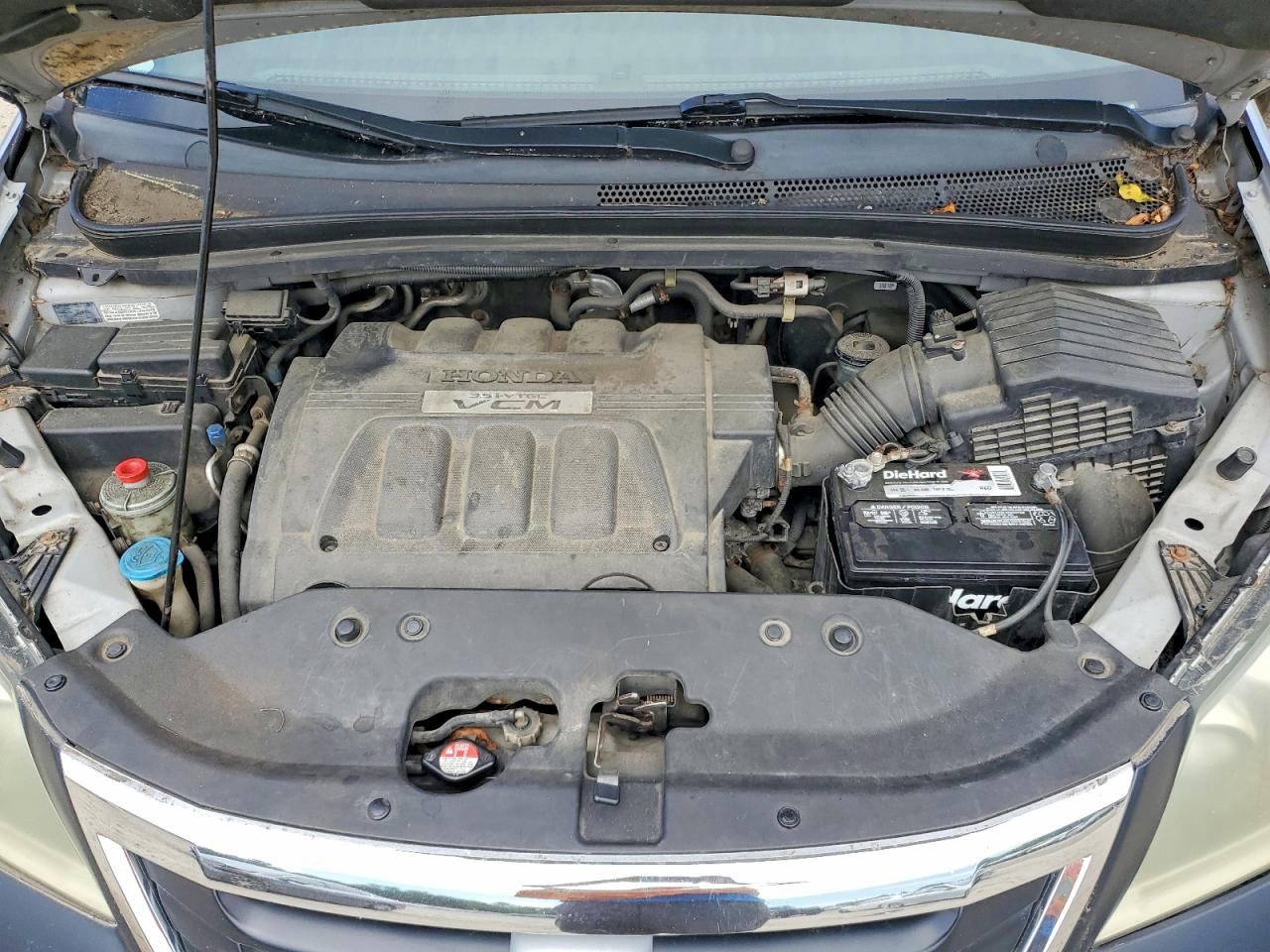 2010 Honda Odyssey Exl Silver vin: 5FNRL3H75AB019776