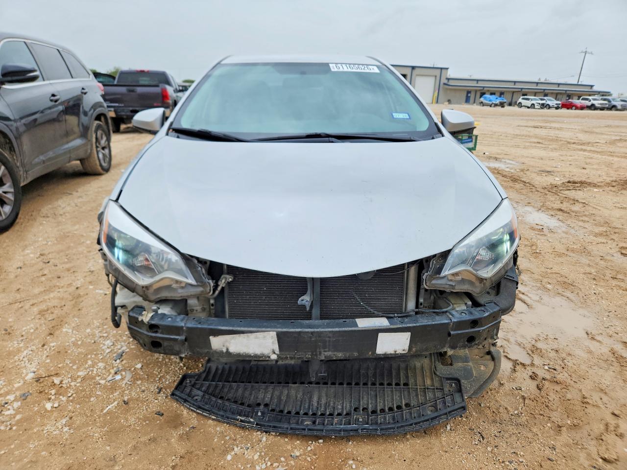 2015 Toyota Corolla Le Gray vin: 5YFBURHEXFP297505