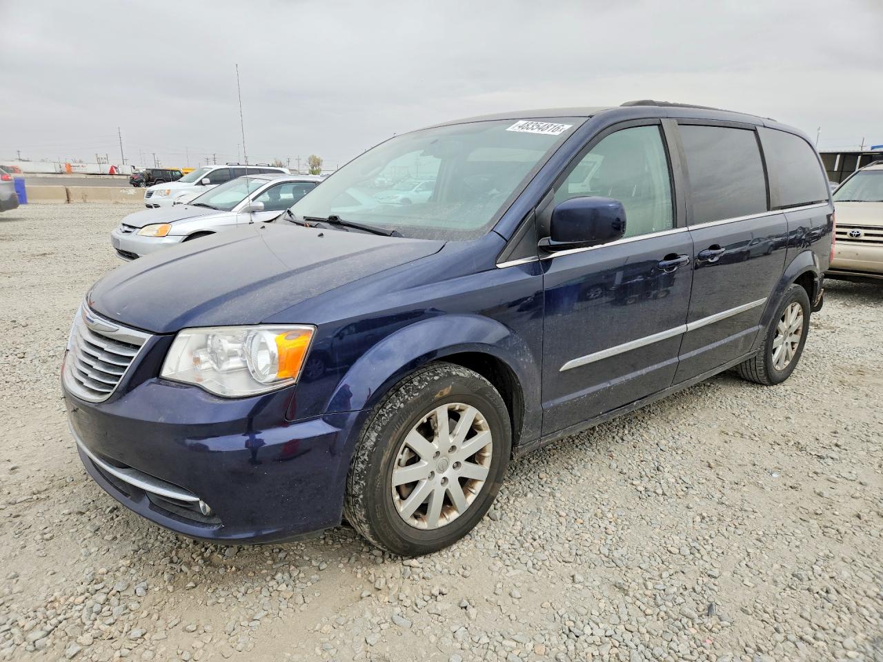 2015 Chrysler Town & Country Touring Blue vin: 2C4RC1BG7FR717752