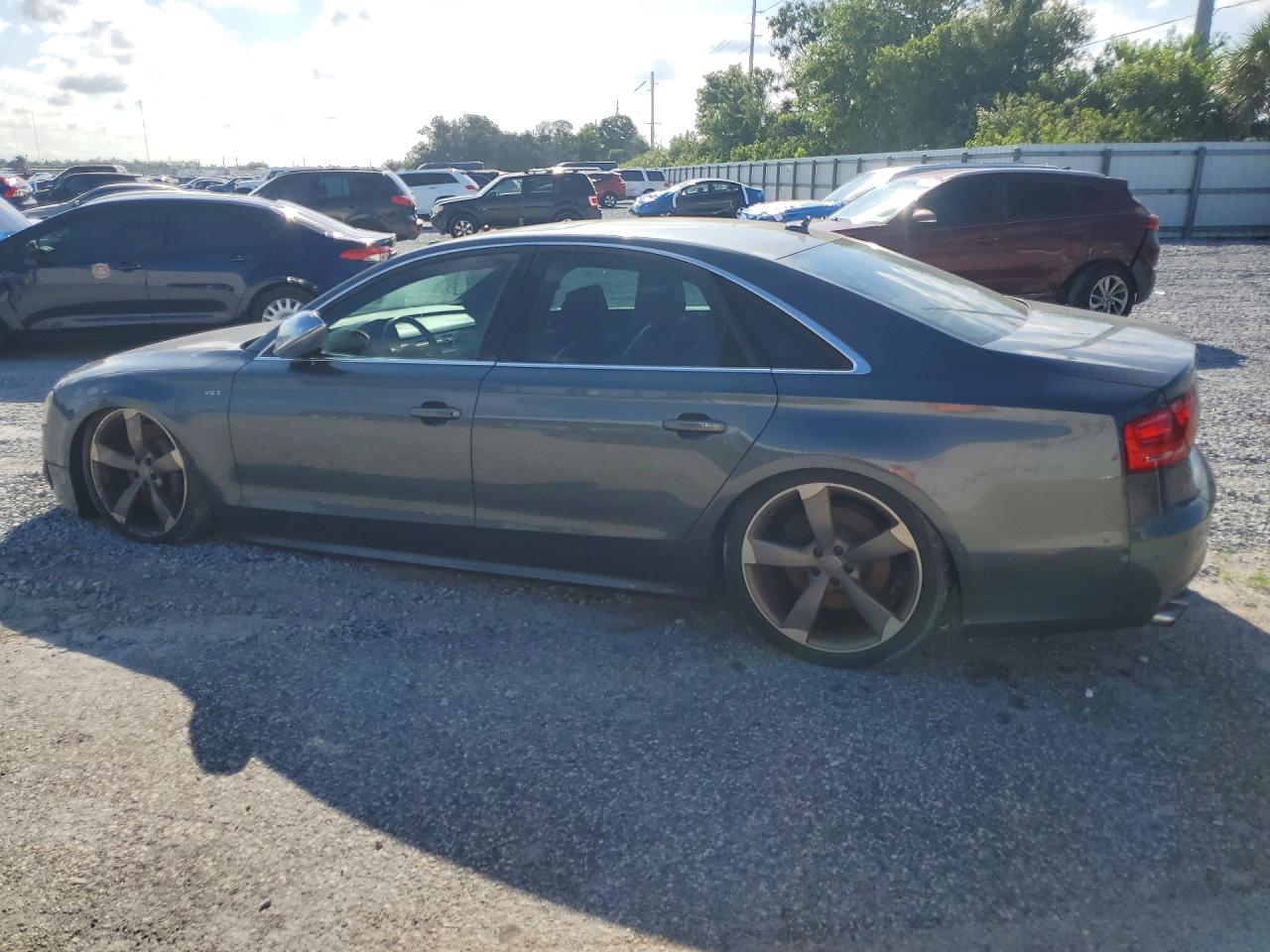 2014 Audi S8 Quattro Gray vin: WAUD2AFD1EN007994