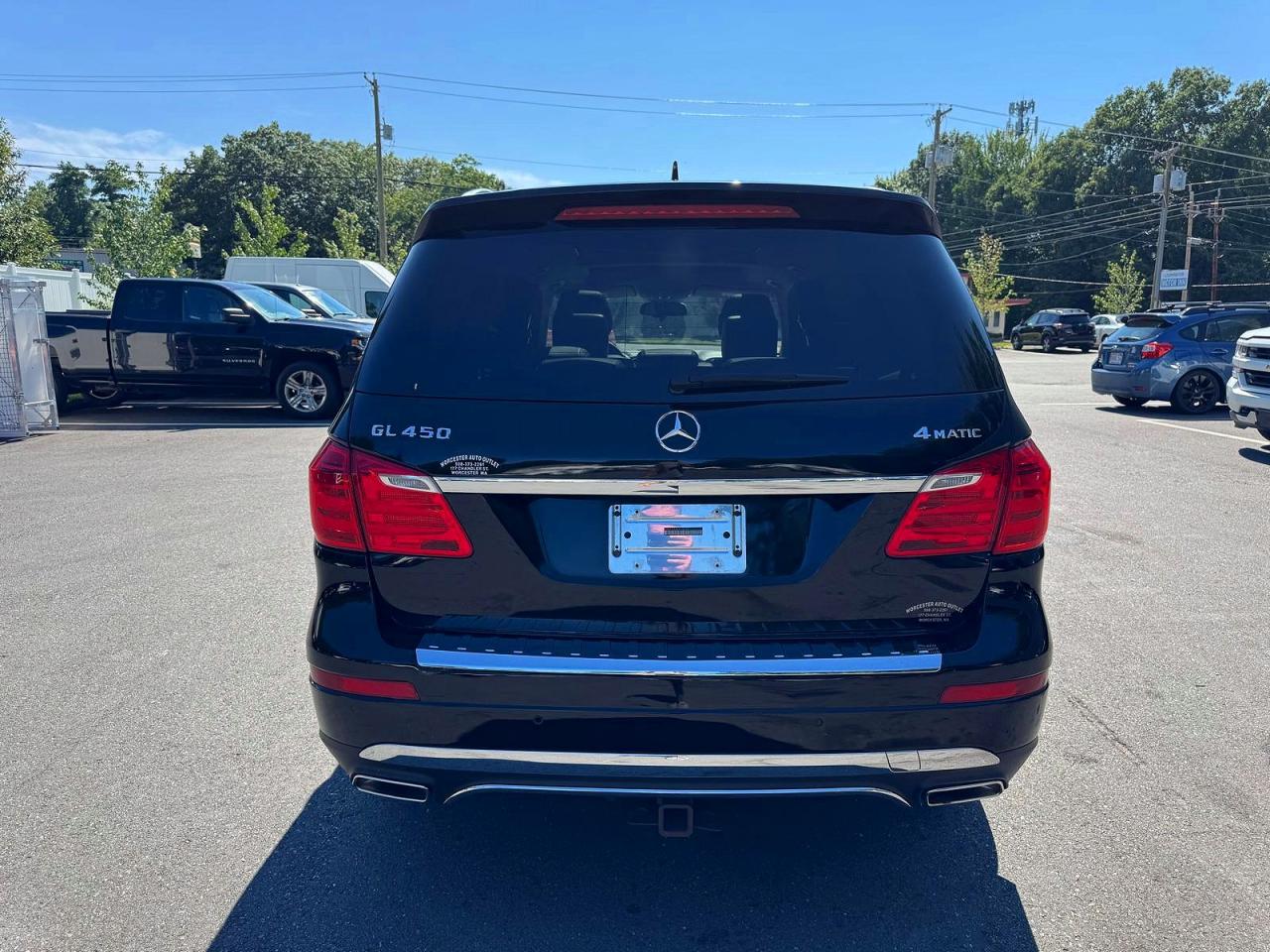 2014 Mercedes-benz Gl 450 4matic Black vin: 4JGDF7CE0EA296120