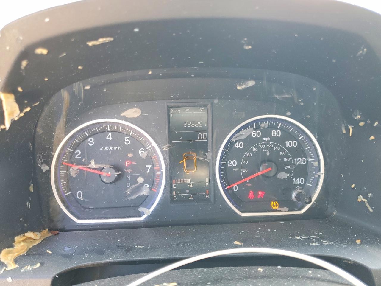 2008 Honda Cr-v Lx Blue vin: 5J6RE38358L010827