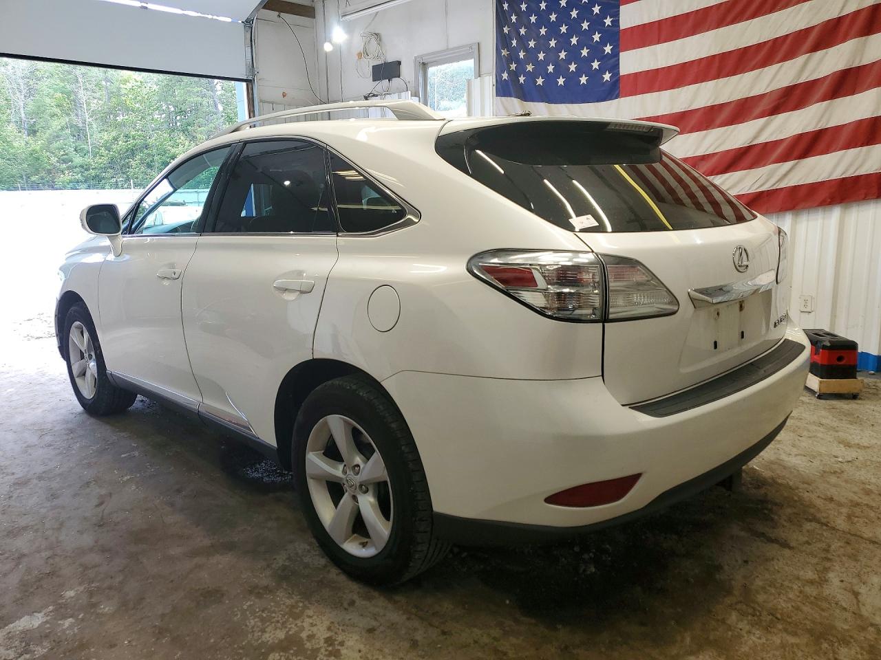 2012 Lexus Rx 350 White vin: 2T2BK1BA2CC125036