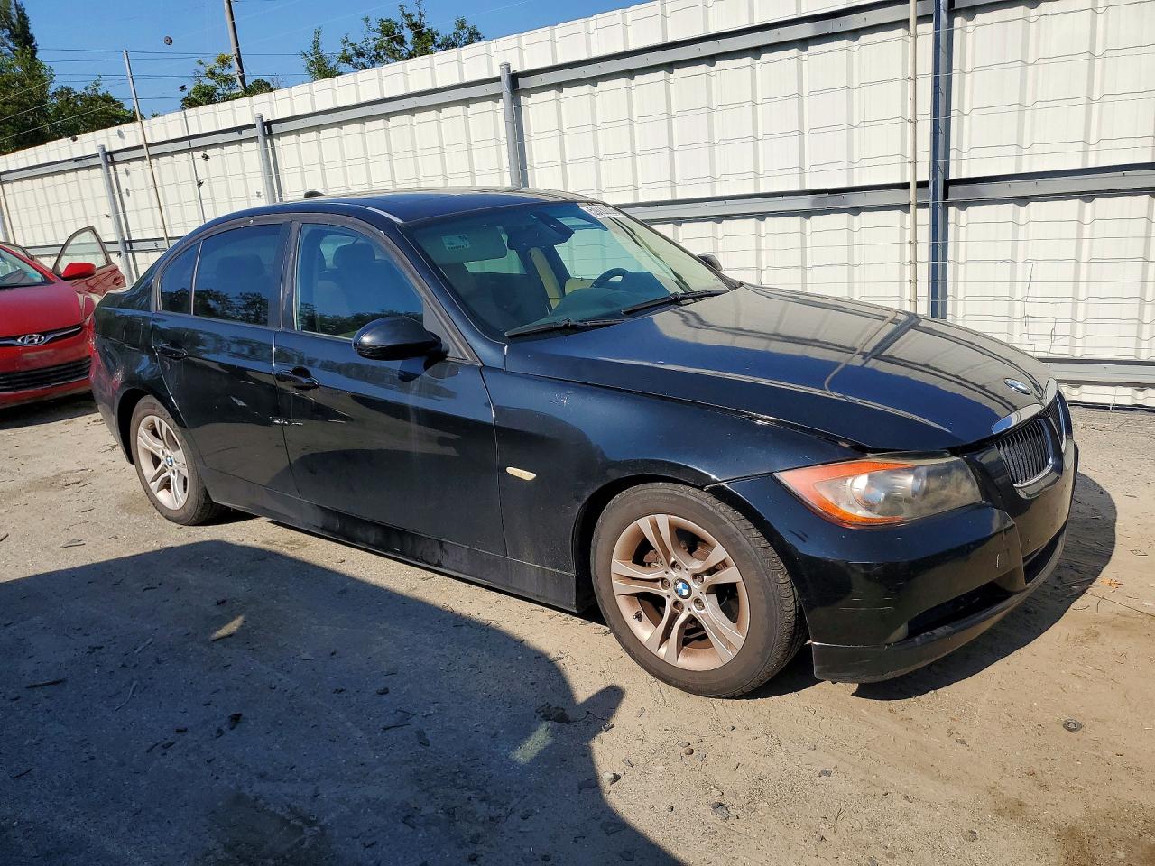 2008 Bmw 328 I Sulev Black vin: WBAVC53548F008271