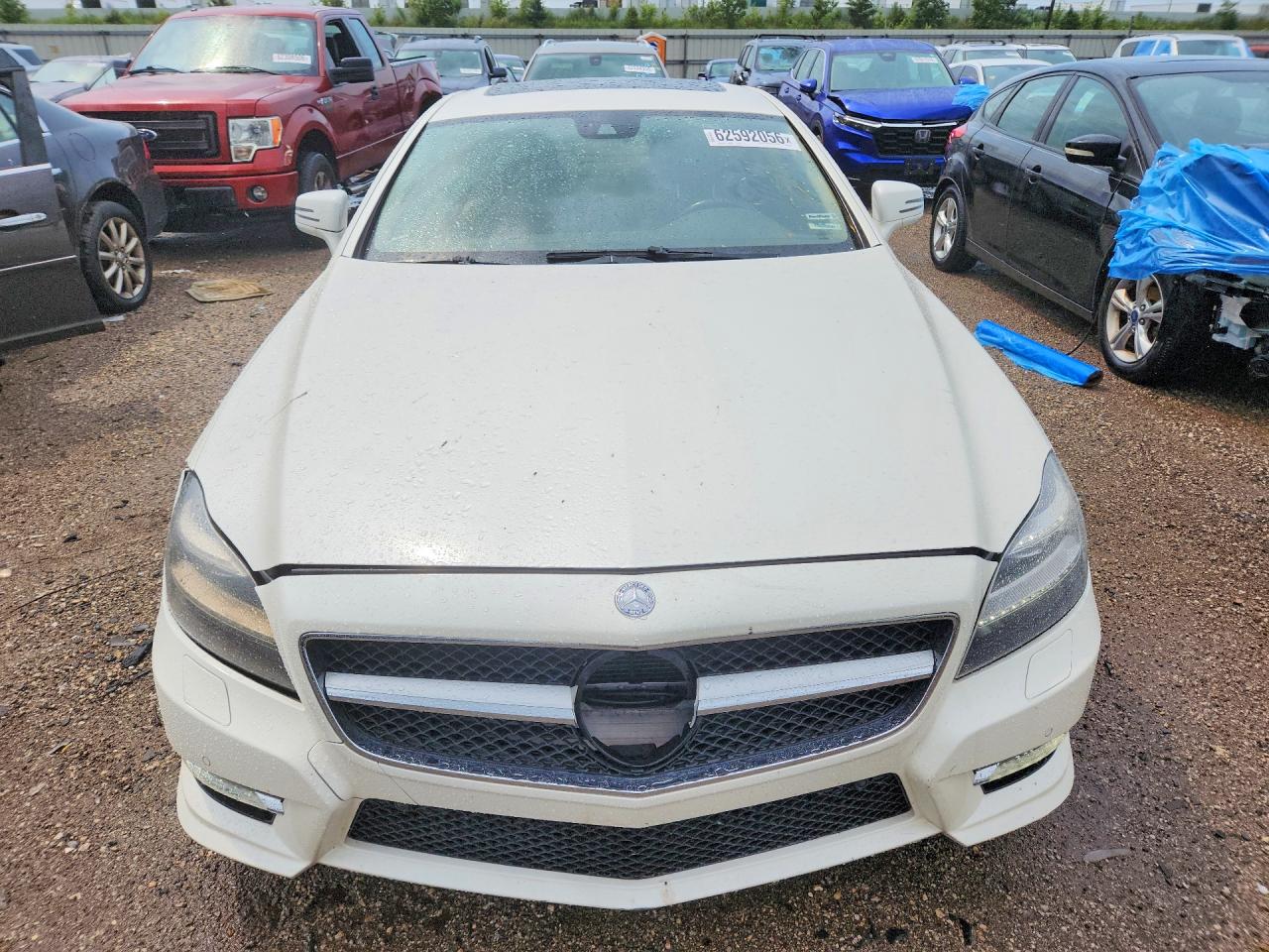 2014 Mercedes-benz Cls 550 4matic Белый vin: WDDLJ9BB1EA090067