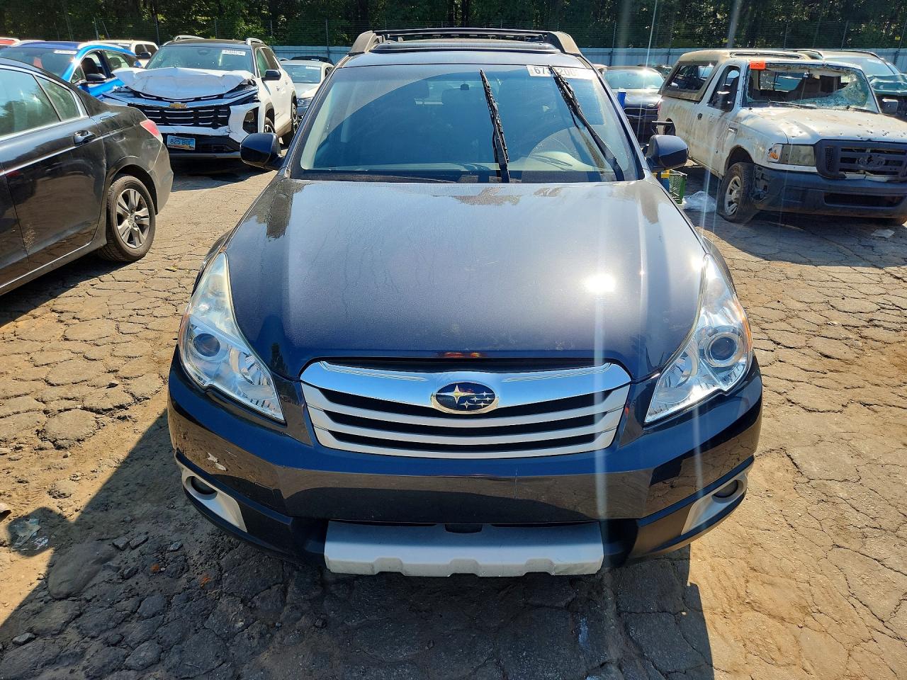 2011 Subaru Outback 3.6r Limited Gray vin: 4S4BRDLC1B2440078