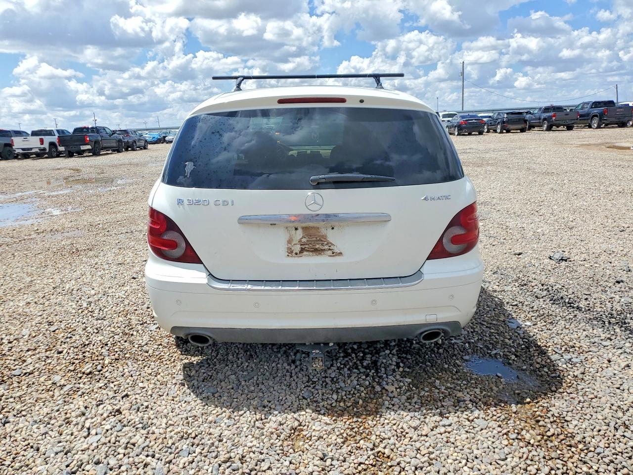 2008 Mercedes-benz R 320 Cdi White vin: 4JGCB22E78A074819