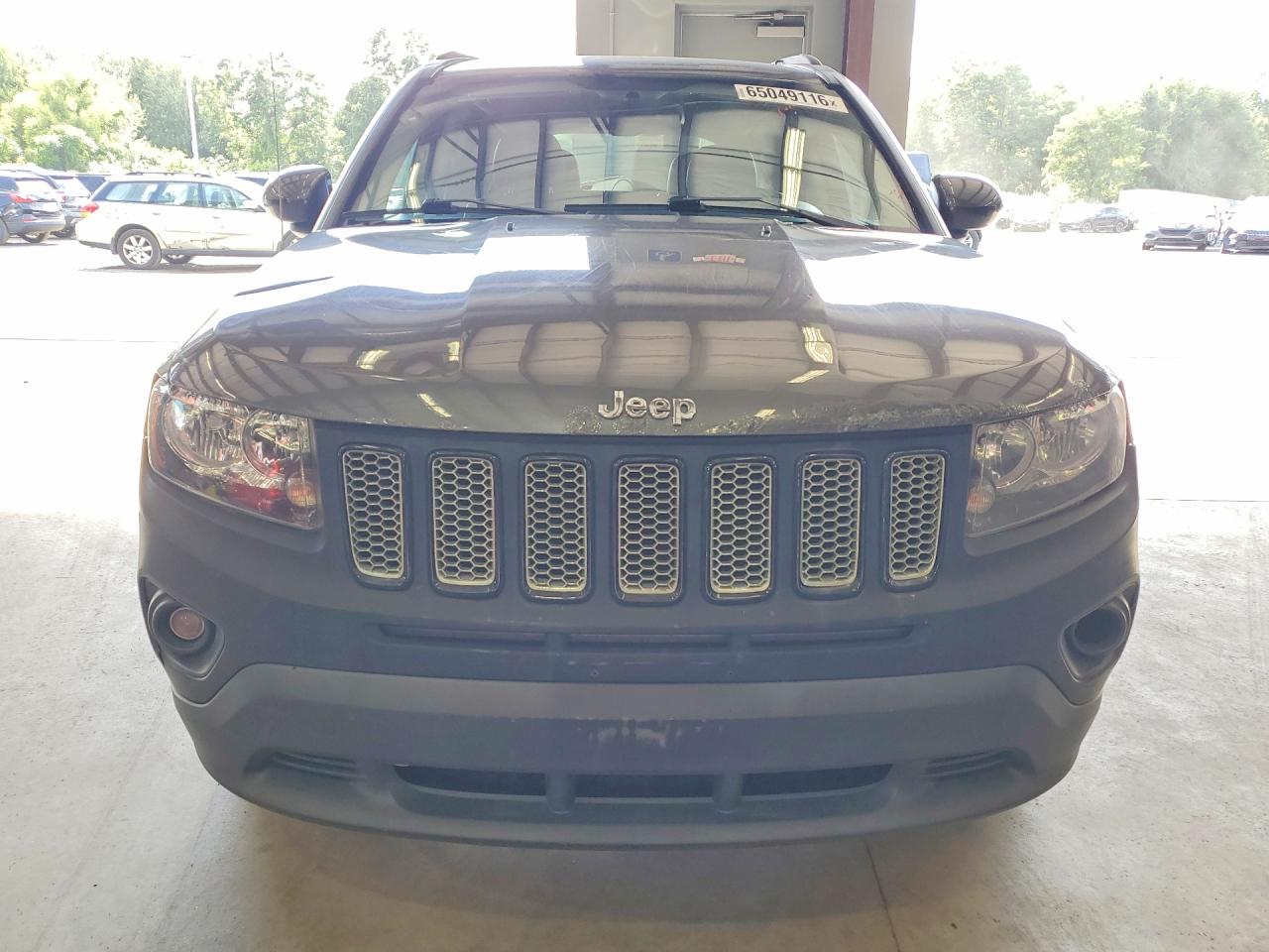 2015 Jeep Compass Latitude Серый vin: 1C4NJDEB2FD163190
