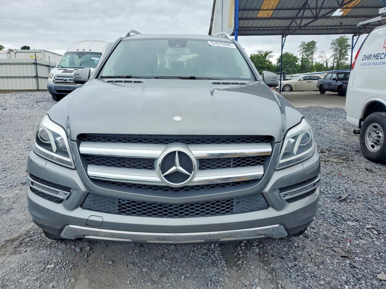 2015 Mercedes-benz Gl 450 4matic Gray vin: 4JGDF6EE8FA508741