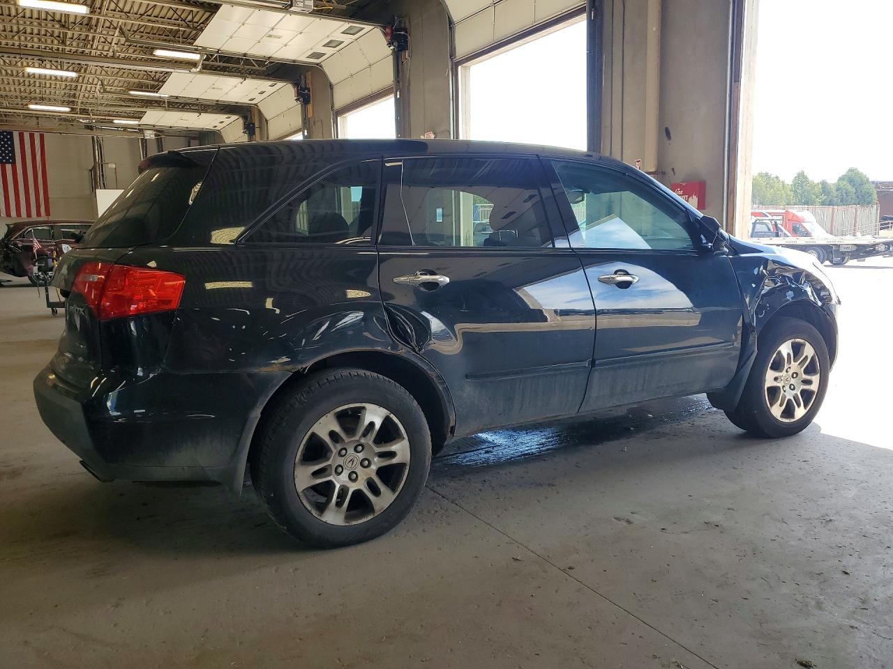 2009 Acura Mdx Technology Black vin: 2HNYD28649H503352