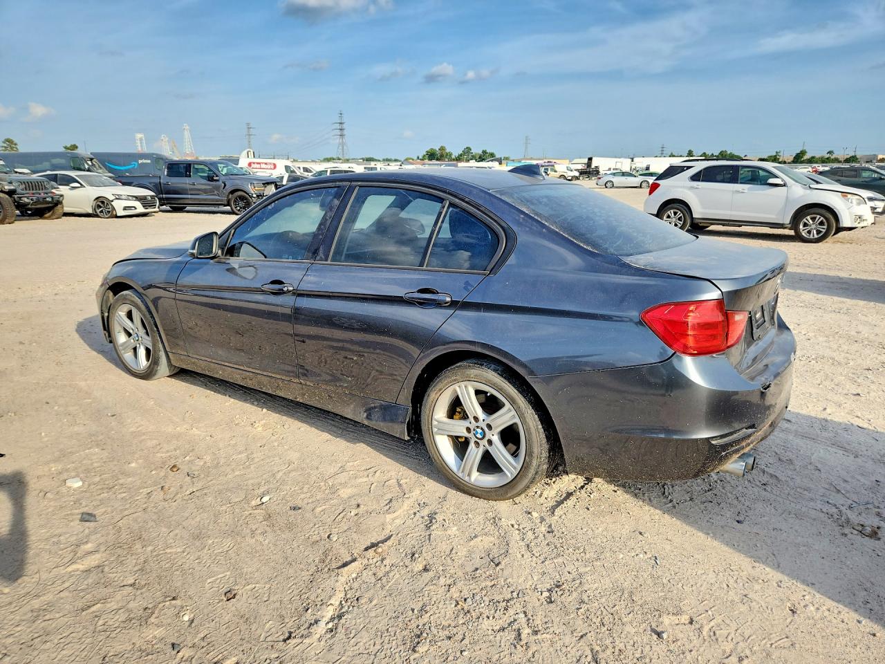 2013 Bmw 328 I Gray vin: WBA3A5G54DNP21758